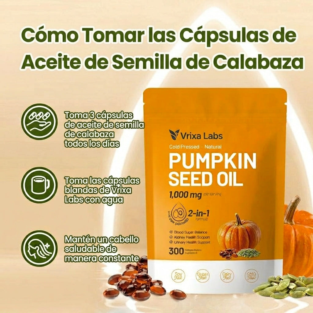 Pumpkin Seed Oil Softgels