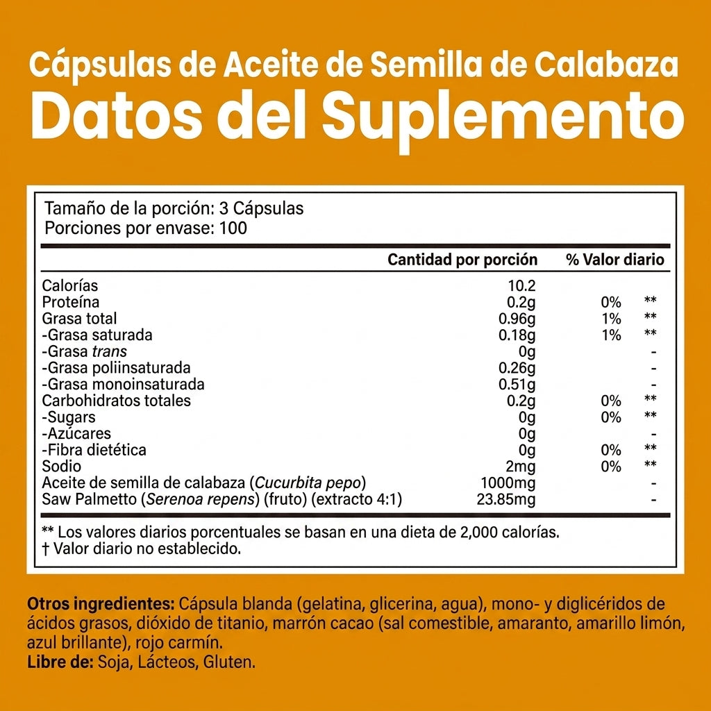 Pumpkin Seed Oil Softgels